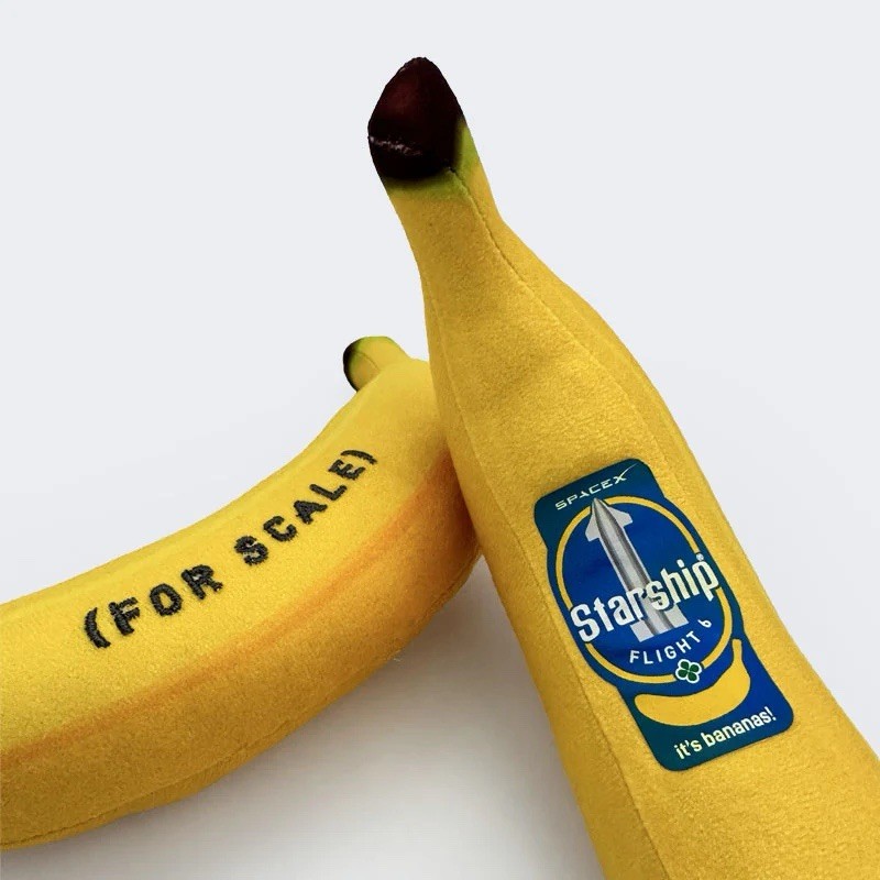 SpaceX FLIGHT 6 BANANA (in Hand)
