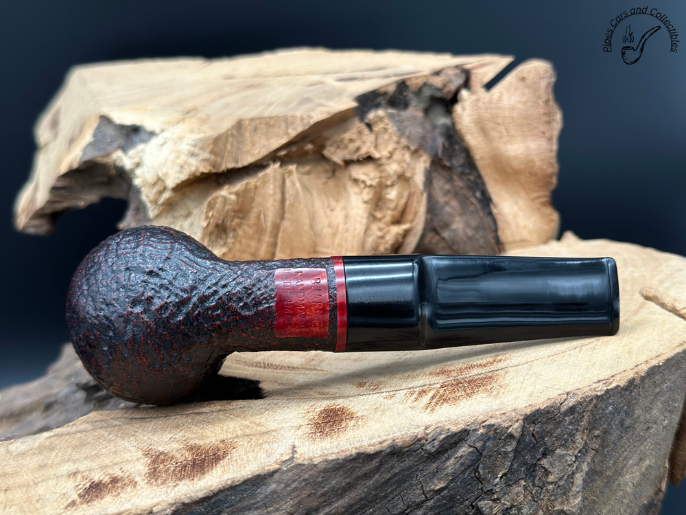 Bjarne Handmade In Denmark Sandblasted Smoking Pipe