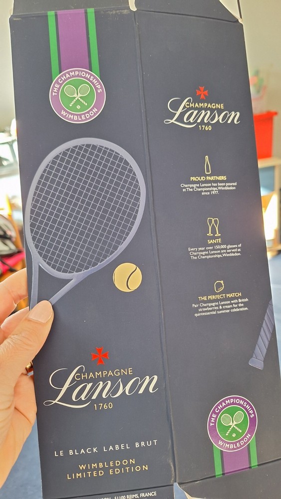 Empty X6 Gift Champagne Box Lanson Piper Pommery