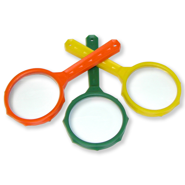 3X Carson Hand Held Magnifier: Pack of Three