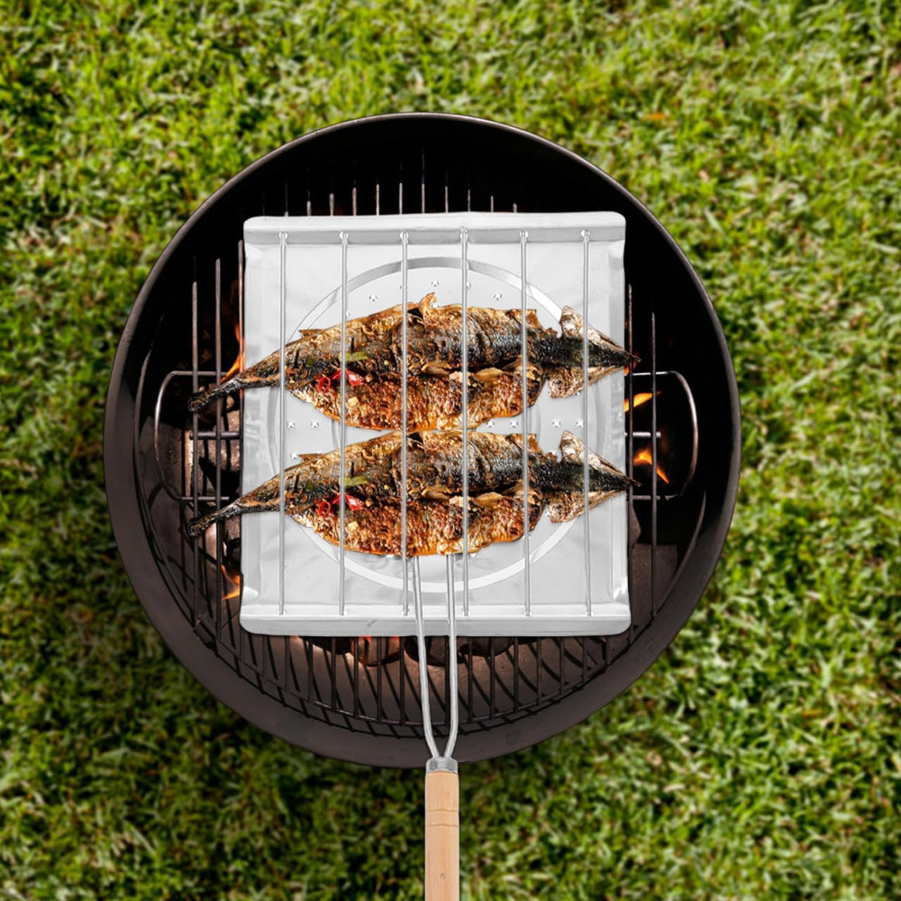 Foldable Stovetop Toaster Rack for Camping and Home Use Multi-Function Toast Hol