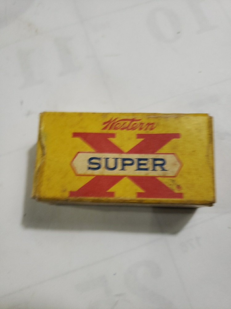 Vintage Western SUPER X, 22 Short Cal.,  Ammo Box, (EMPTY)