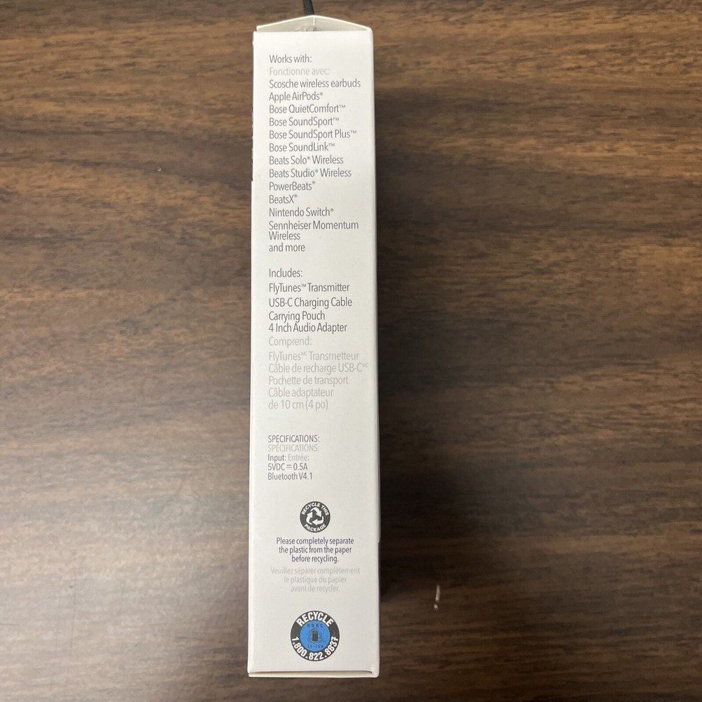 Scosche FlyTunes BTTWT-SP Wireless Audio Transmitter