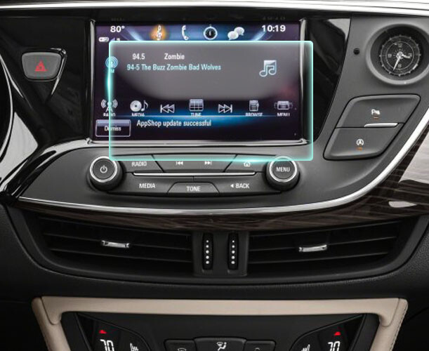 Crystal Clear Screen Protector for 2020 Buick Envision Vehicle Navigation