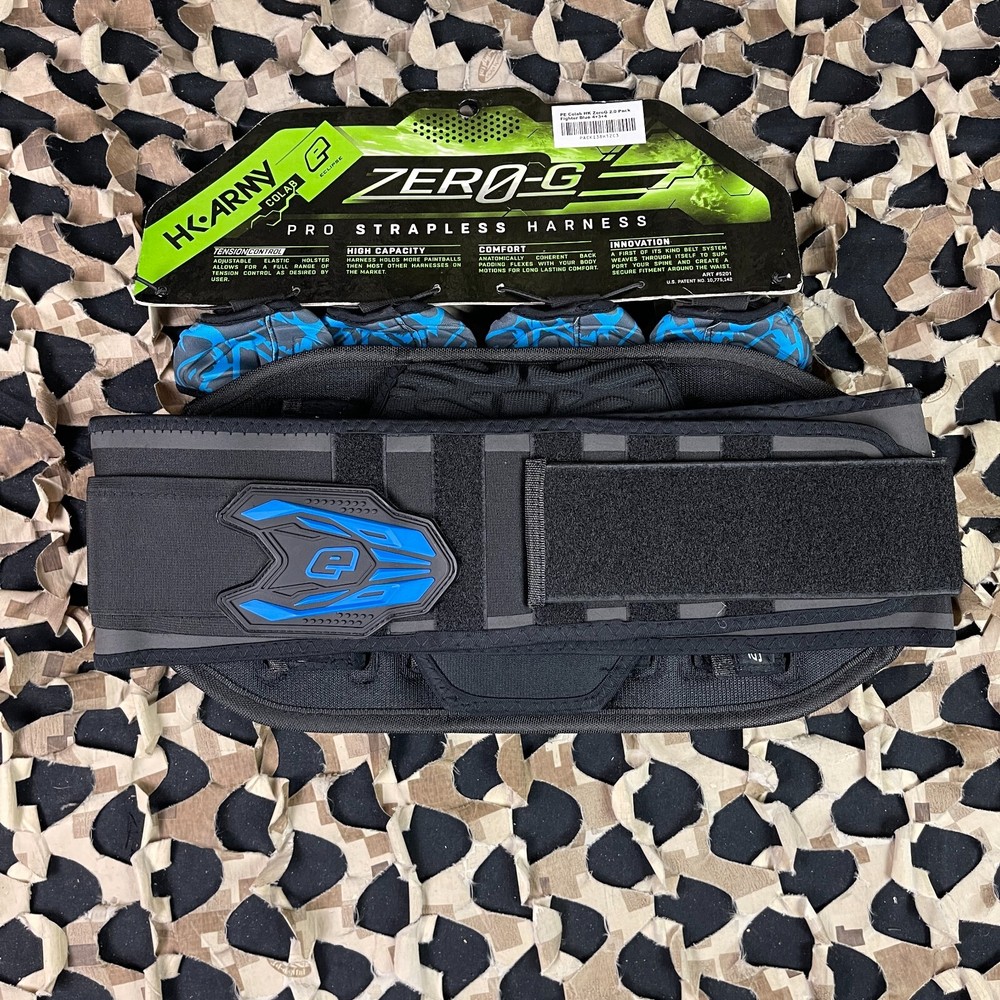 NEW Planet Eclipse Zero-G 2.0 4+3+4 Paintball Harness - Fighter Blue