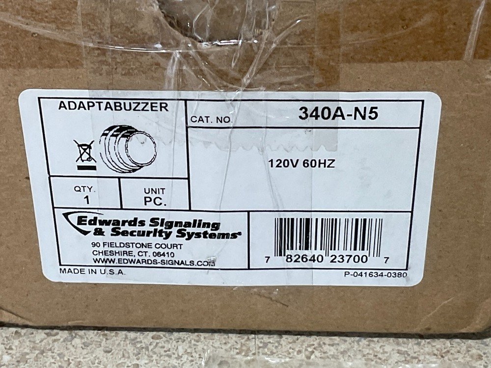 Edwards Signaling 340A-N5 NEW