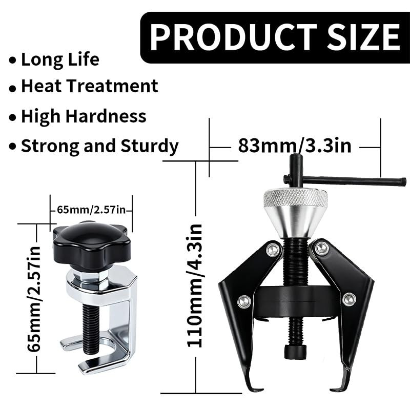 Battery Terminal and Wiper Arm Puller Tools - Universal Automotive Removal