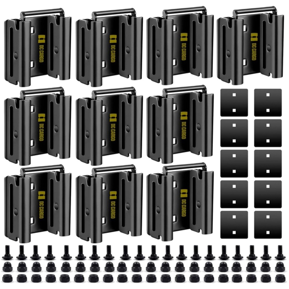 Versatile Heavy-Duty E-Track Connectors - Transform Accessories - 10 Pack