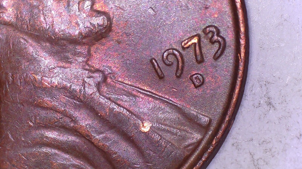 1973 D Lincoln Cent RPM (#77334)
