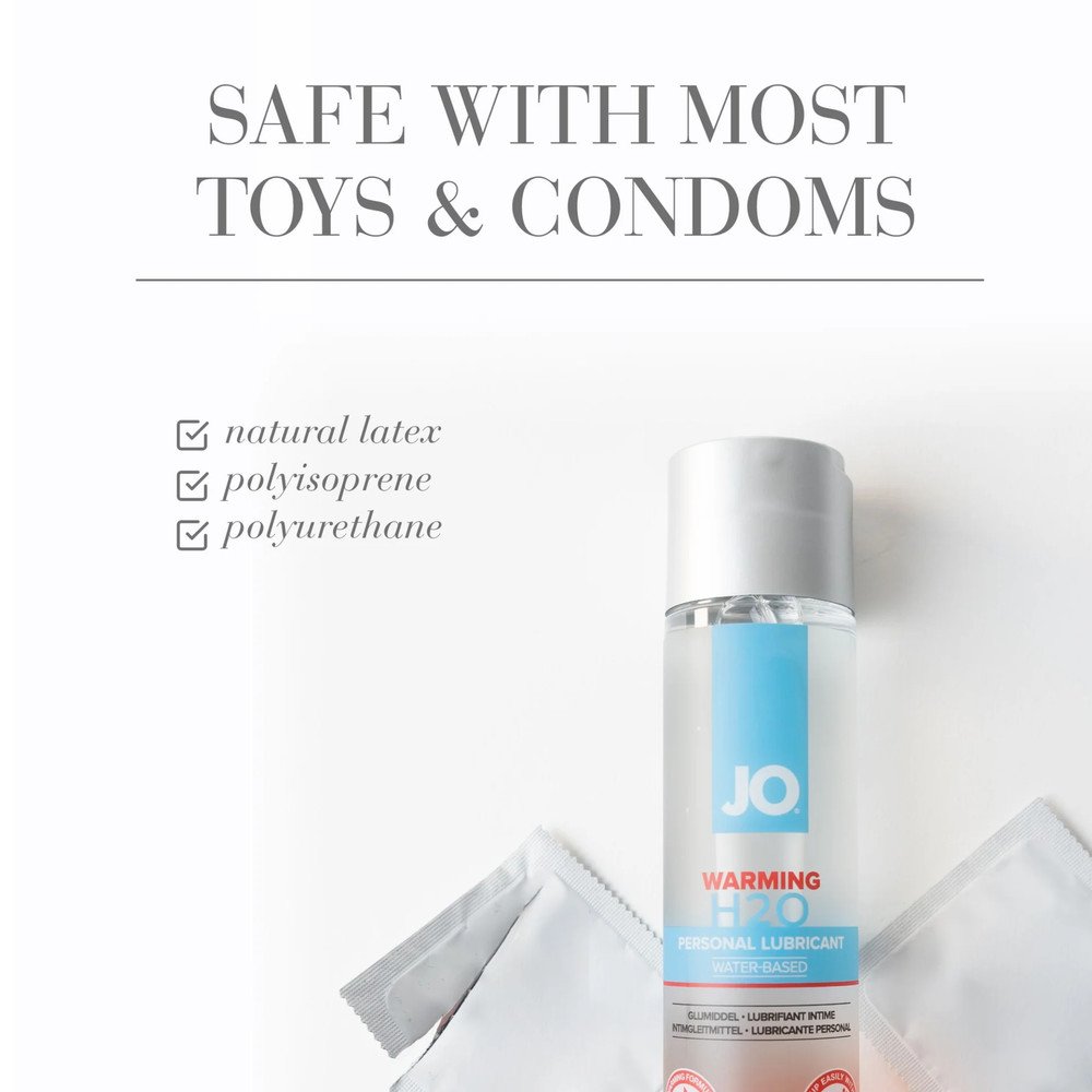 Silky-Smooth Warming Heating Sensation Personal Water-based Lube Lubricant