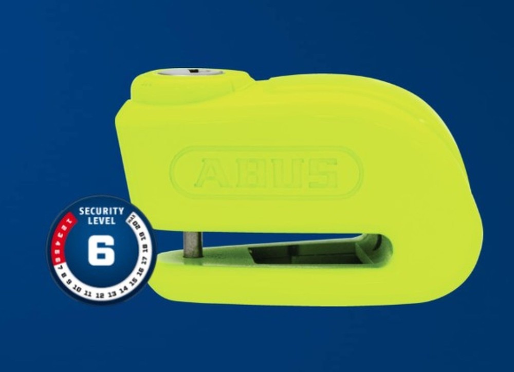 Abus 355 Trigger Alpha2.0 Disc Lock YE 40600 Yellow