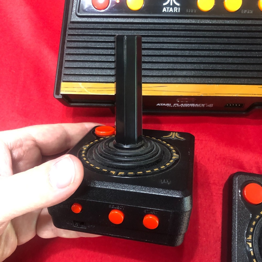 Atari Flashback 4 game console 75 games 2 controllers - VIDEO OF IT WORKING!