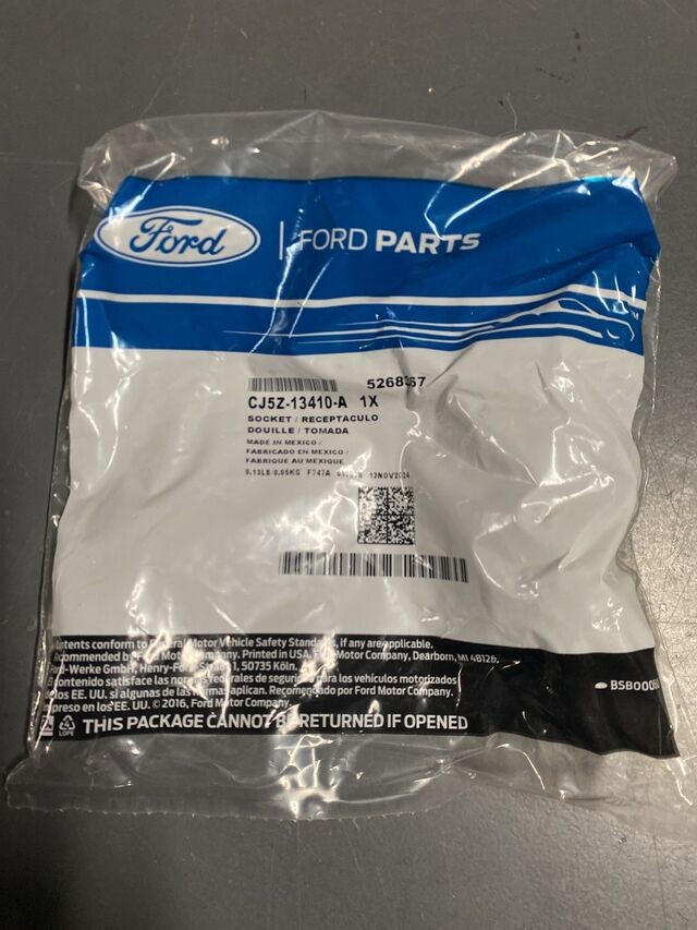 Genuine Ford Socket & Wire CJ5Z-13410-A