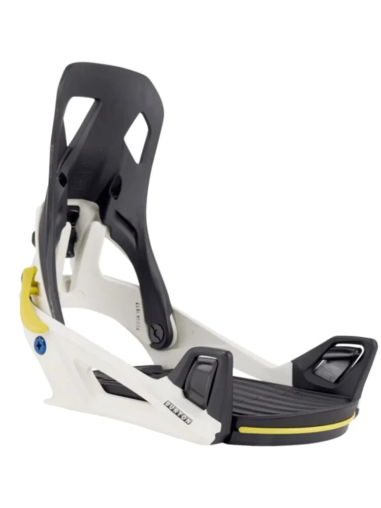 BURTON STEP ON RE:FLEX SNOWBOARD BINDINGS - WHITE GRAPHIC - 2024