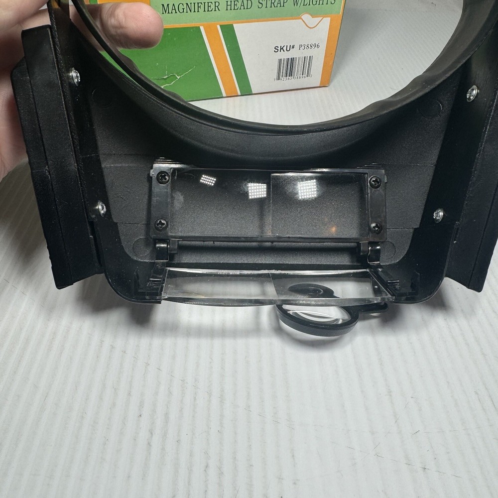 MAGNIFIER HEAD STRAP WITH LIGHTS