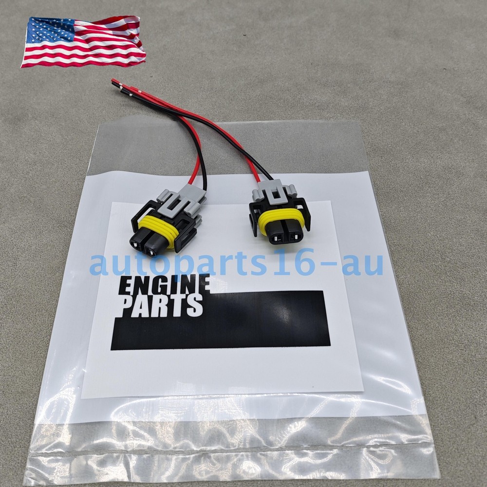 Wire Pigtail Female S H11 Two Harness Head Light Low Beam Socket Connector US!!!