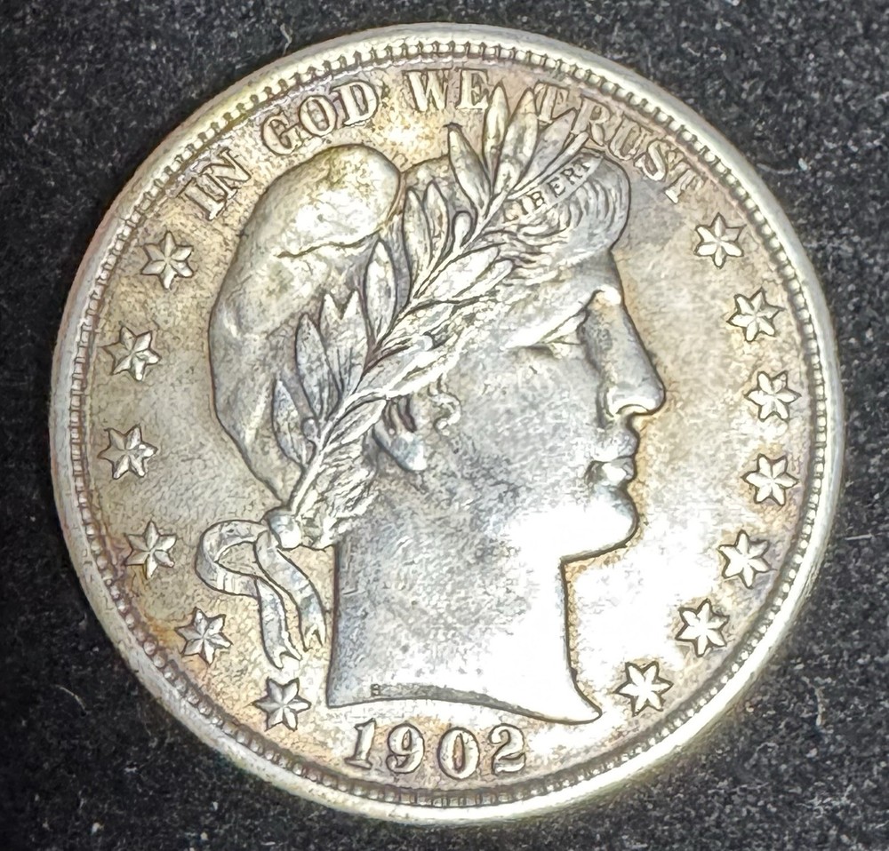 1902 Barber Half Dollar 50c FULL LIBERTY HIGH GRADE