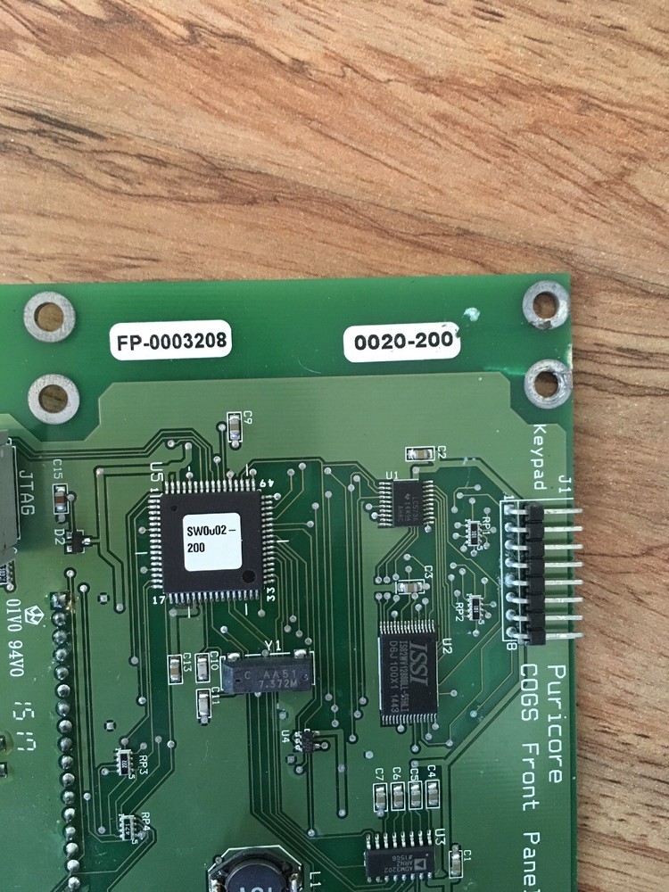 Sterilox front panel board 500-0807