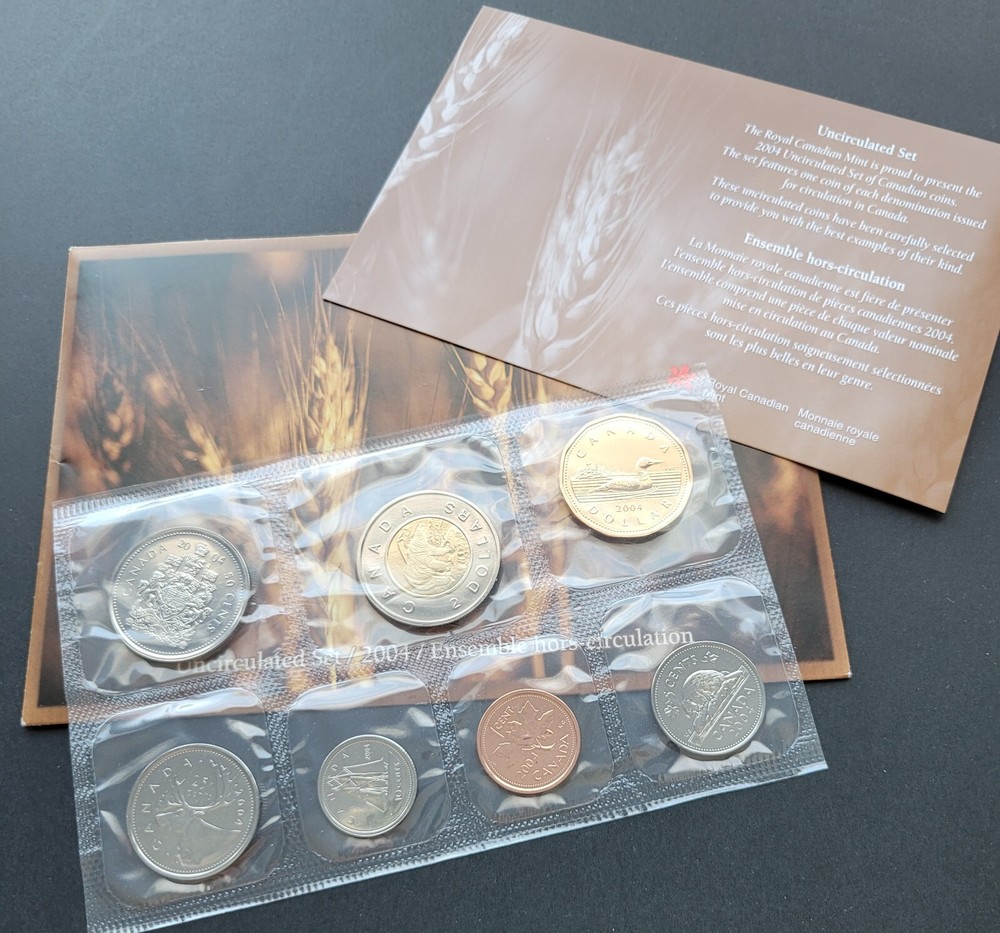 *** 2004   CANADA  PROOF  LIKE  ROYAL  MINT  SET ***