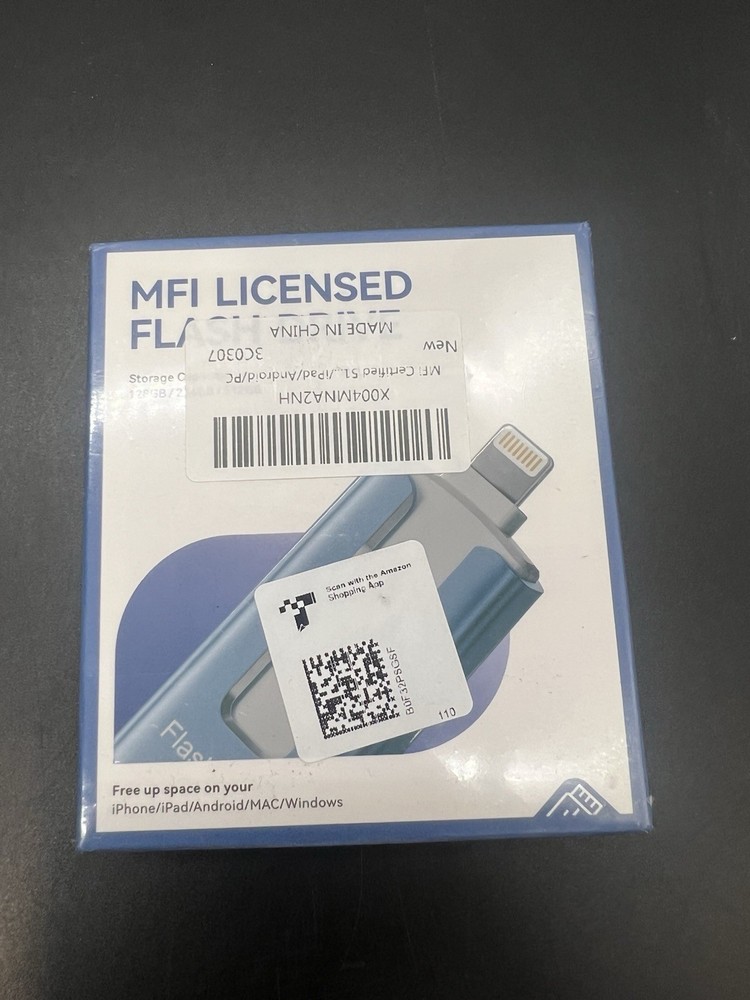 MFI Certified 512GB LightningFlash Drive USB+LIGHTNING