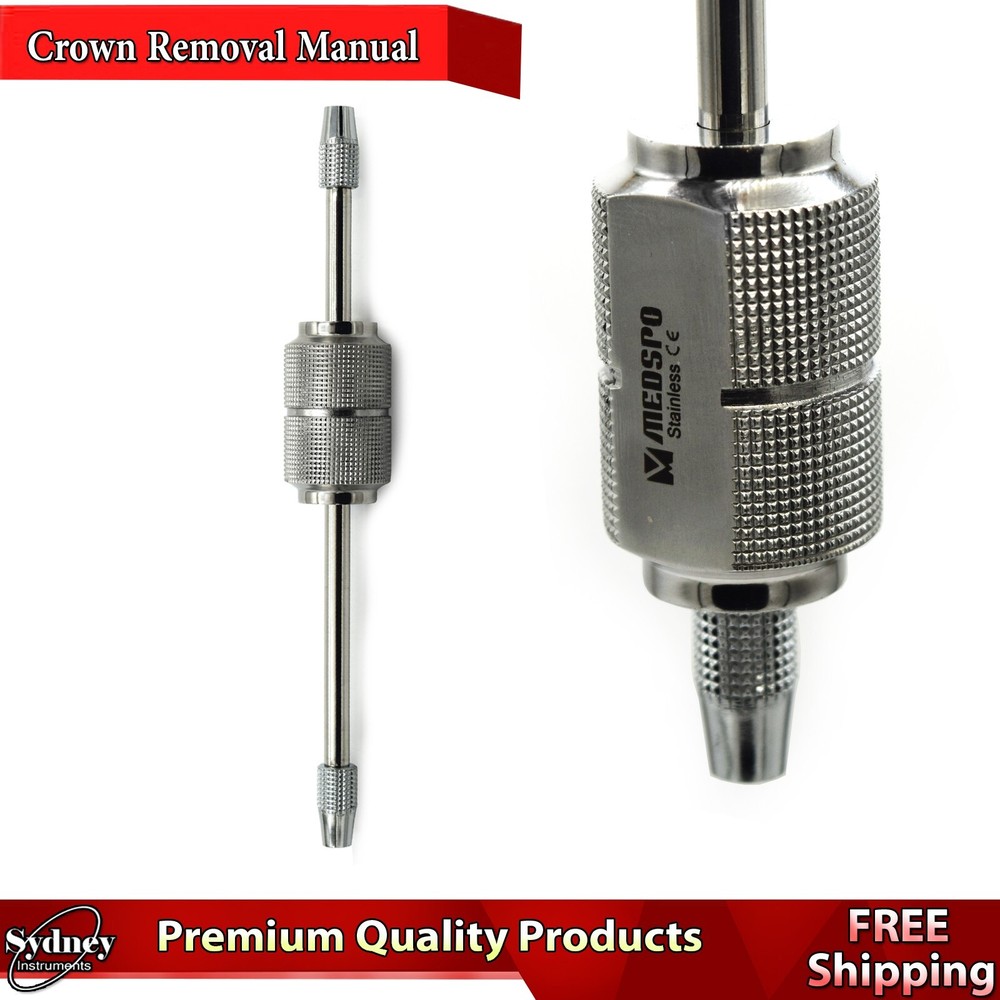 Dentist Crown Remover Bridge Removal Restoration Instruments with 3 Points
