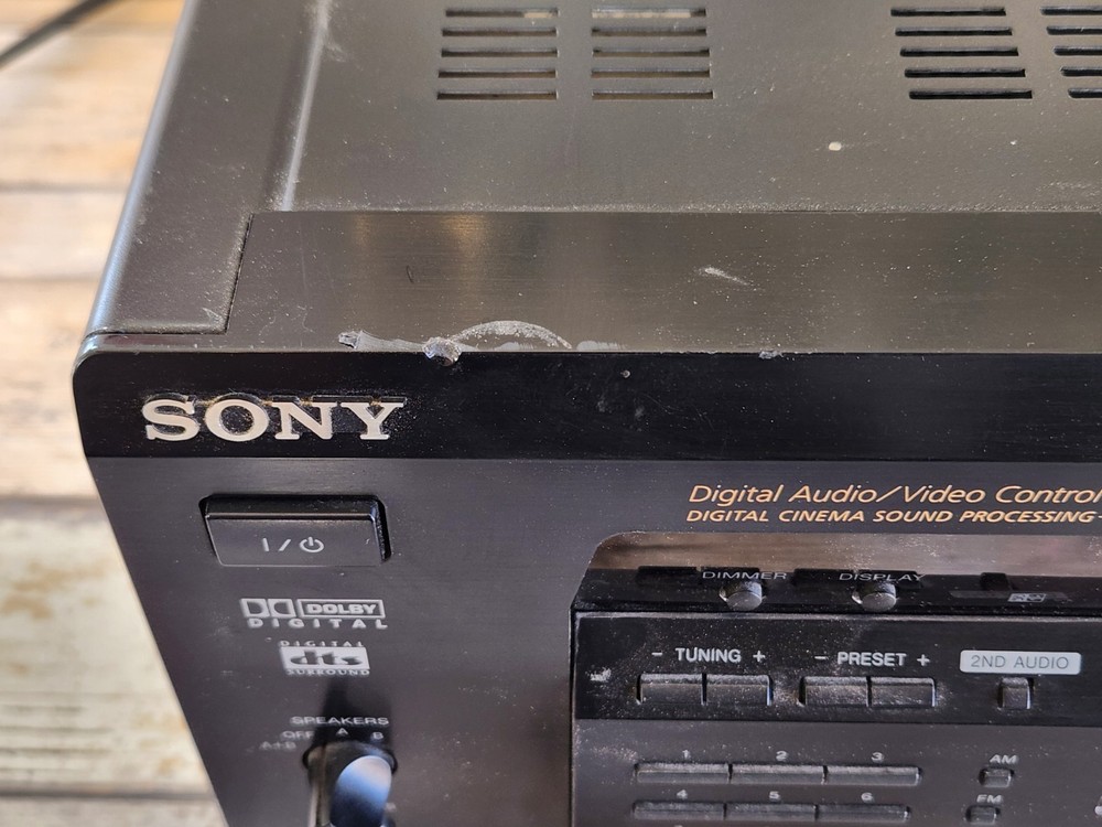 Sony STR-DE935 AV Receiver Dolby Digital/DTS 5.1 Digital A/V Controller Tested