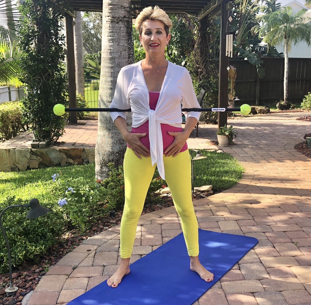 Yoga Flow Exercise Stick