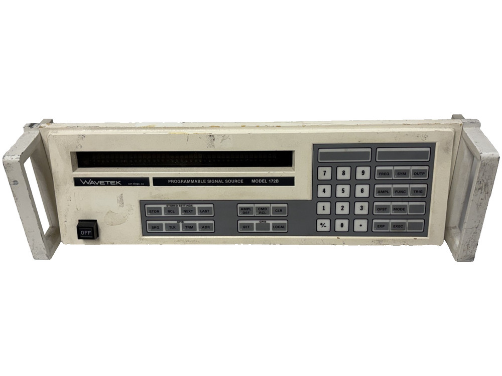 WAVETEK PROGRAMMABLE SIGNAL SOURCE MODEL 172B