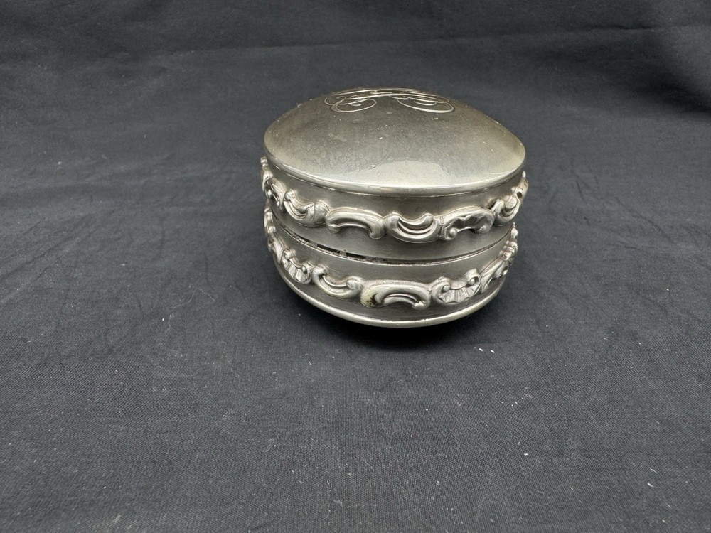 Antique Gorham Sterling Silver Soap Box, 120 grams