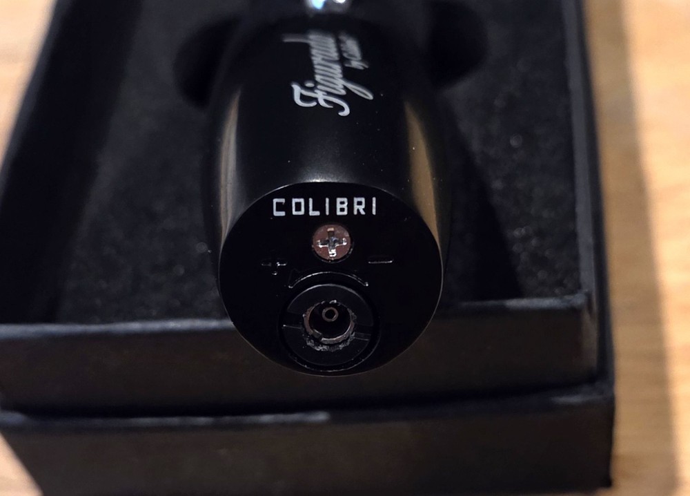 FIGURADO BY COLIBRI CIGAR QUANTUM LIGHTER, NEVER USED, PLEASE READ