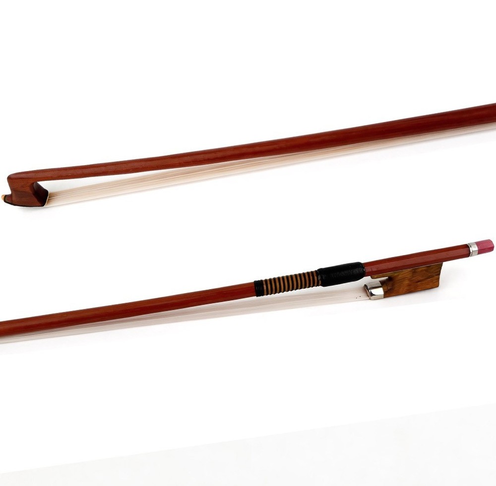 Master Antique Pernambuco 4/4 Violin Bow Special Maple Frog Nickle Part Fast 59g