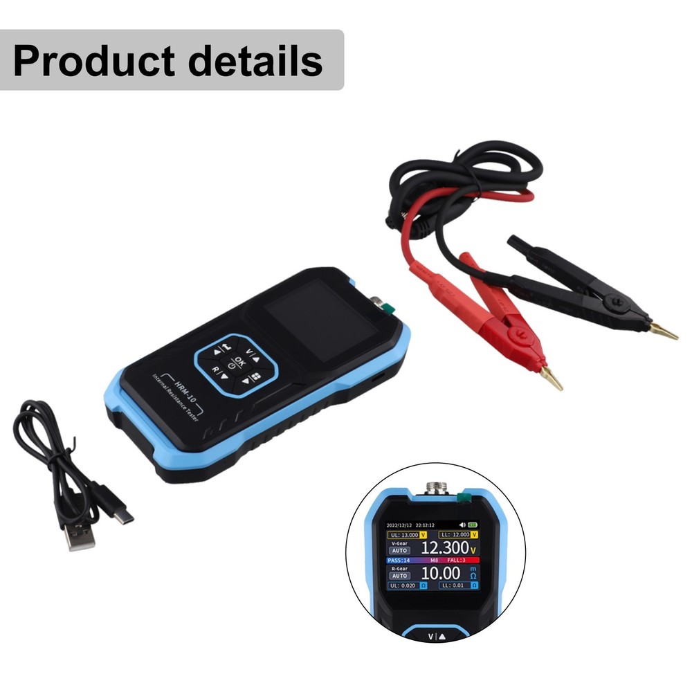 Internal Resistance Meter with Automatic Shutdown Mode for Convenience