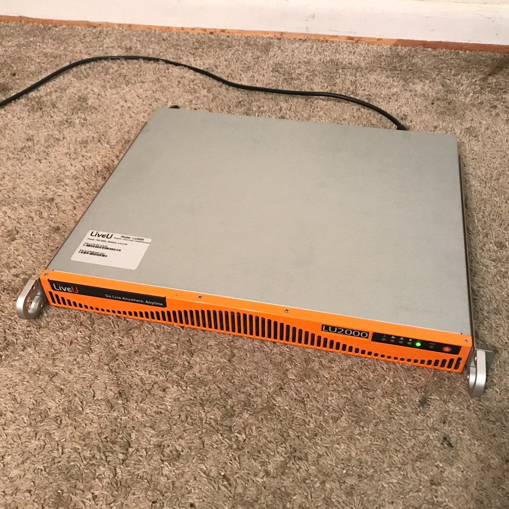 LiveU LU2000 Dual HD Output Decoder Server