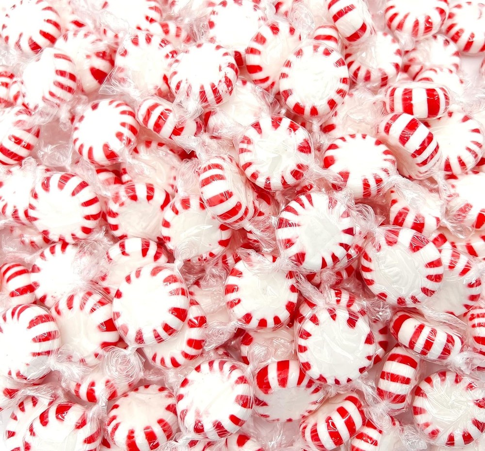Starlight Peppermint Mints | 2 Pound Bag - Approx. 150 Count | Old Fashioned ...