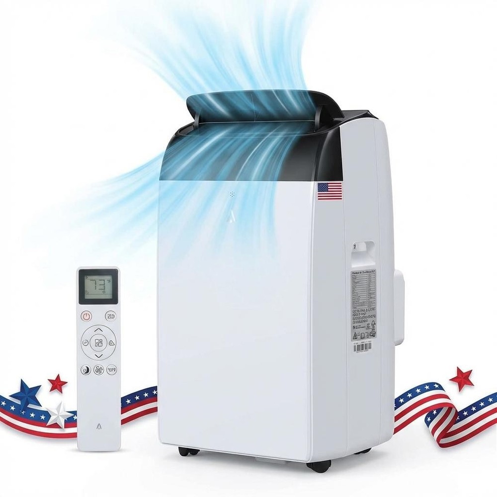 14000 BTU Portable Air Conditioner for Room up to 750 Sq.Ft Fast Cooling AC Unit
