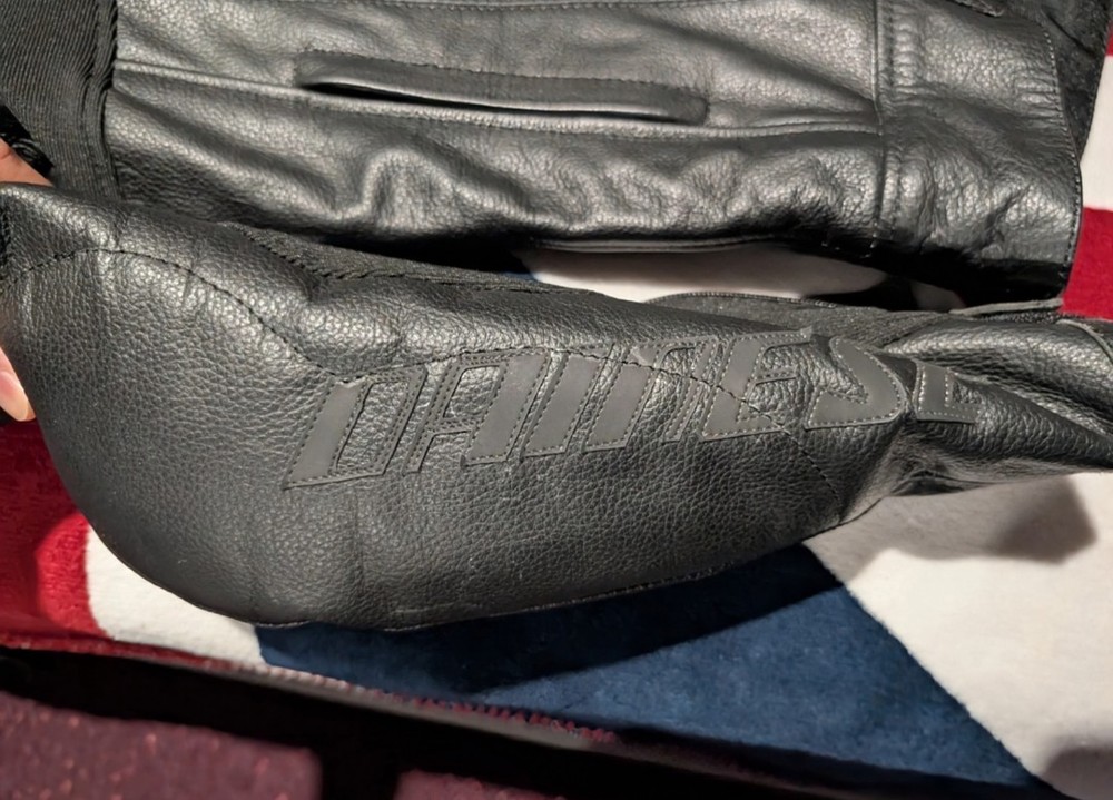 divisible leather motorcycle suit