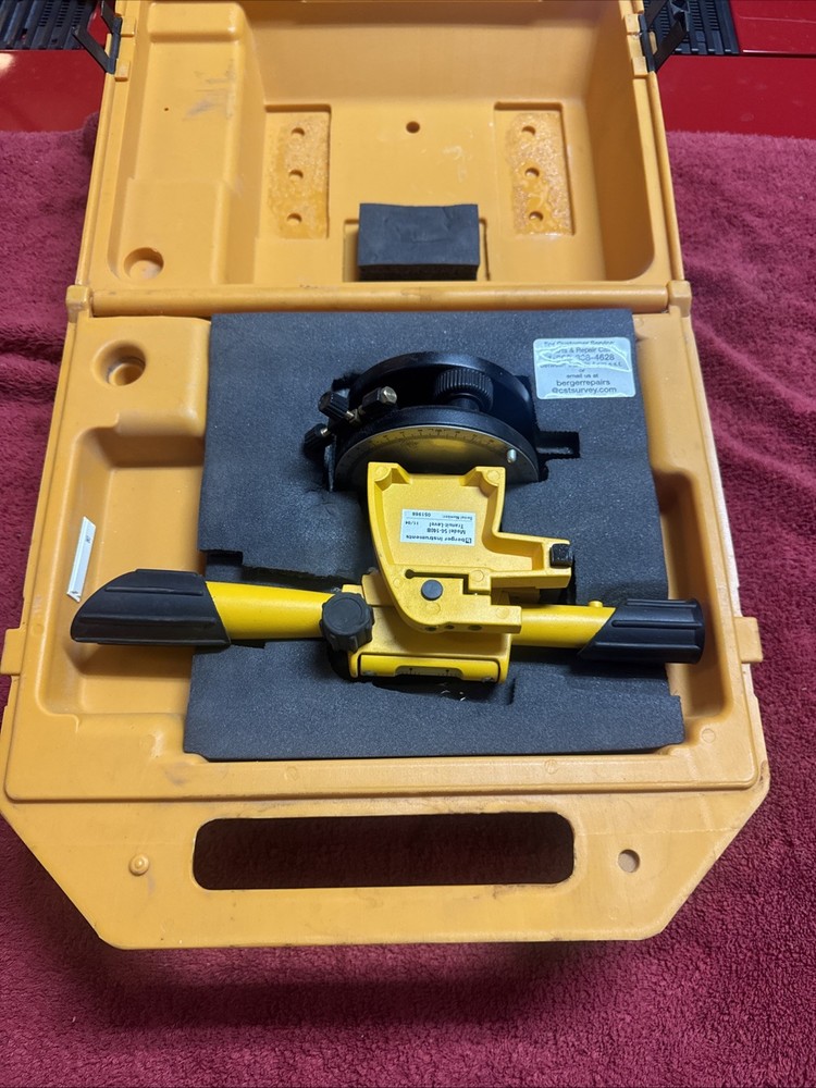 Berger Instruments Model 54-140B Transit-Level with Hard Case