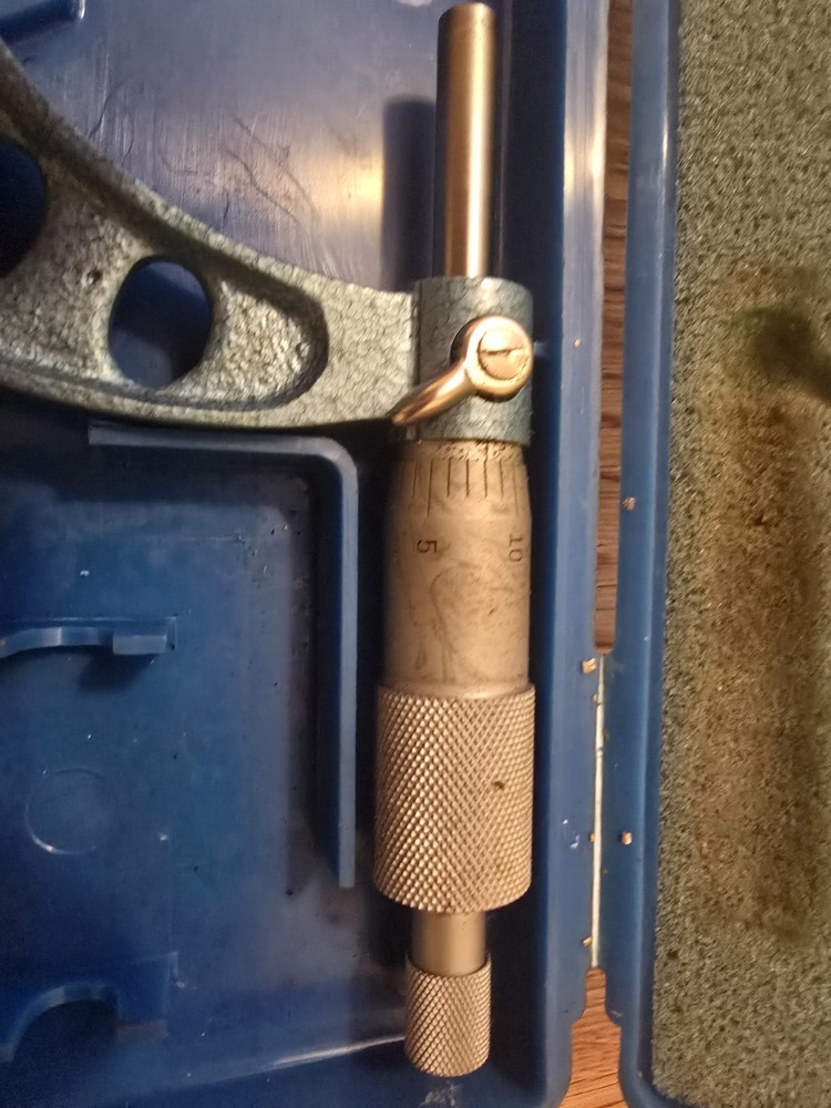 Draper Outside Micrometer, 2-3" Range, .001" Graduation