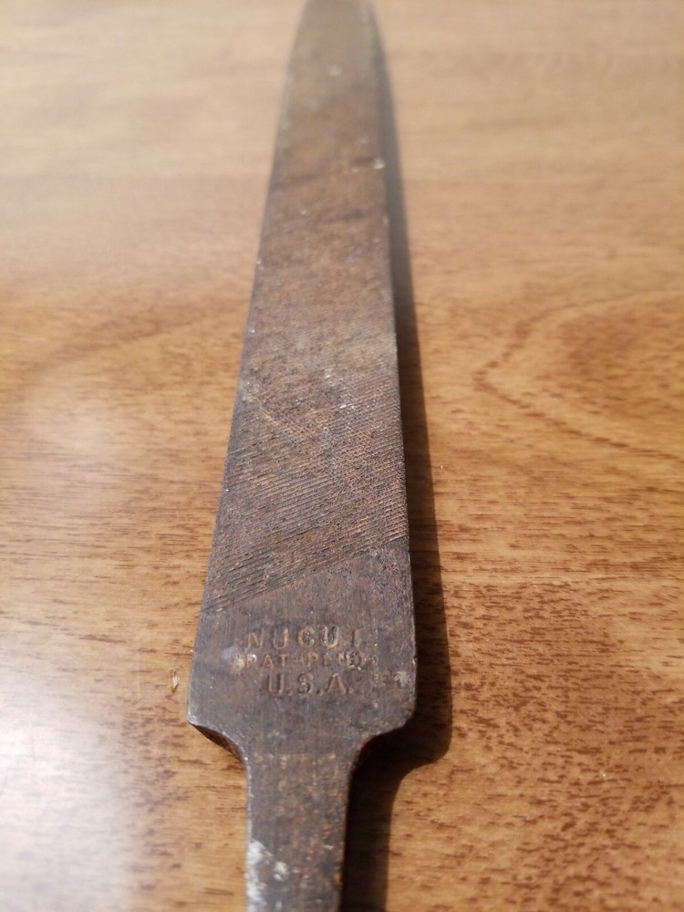Nucut 14" File 1" Vintage