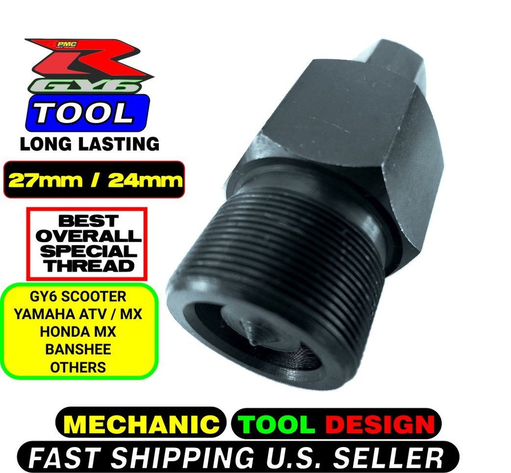 27mm 24mm Scooter ATV GY6 Banshee Stator Magneto Flywheel Puller Tool *Prime*