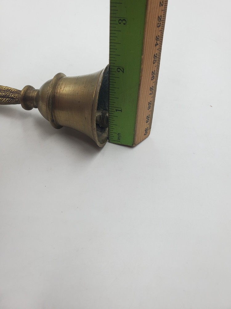 Old Brass Lord Hanuman Figurine Handcrafted Solid Temple Bell