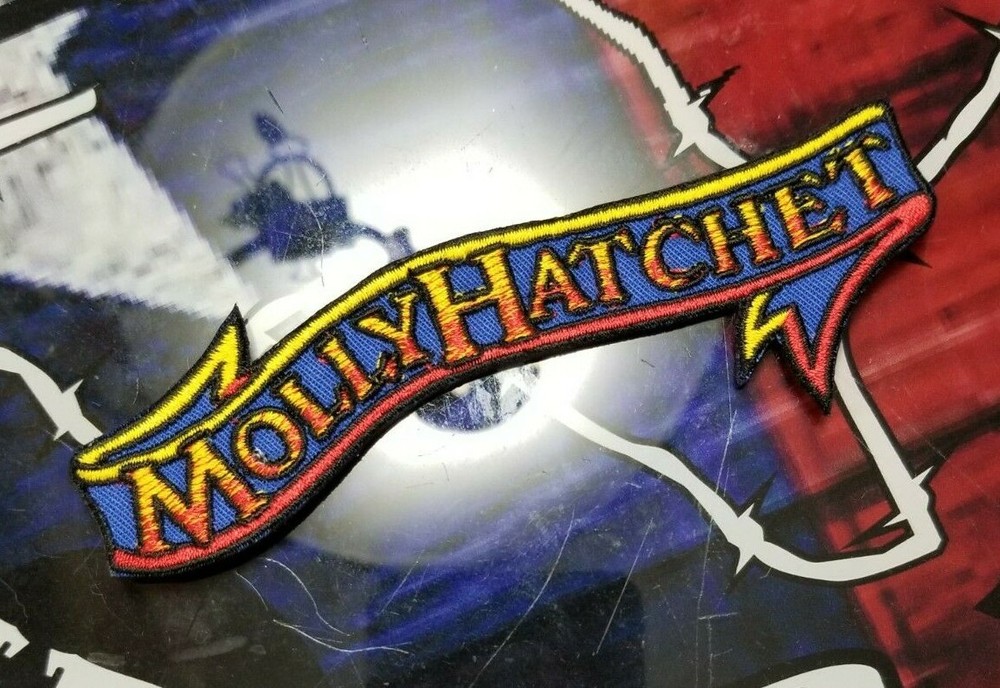 EMBROIDERED MOLLY HATCHET ROCK BAND PATCH