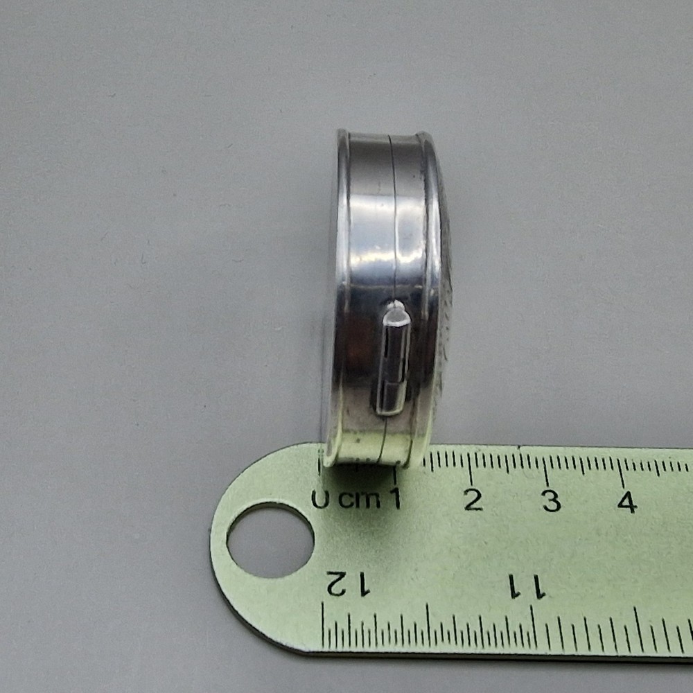 Superb Solid Silver Snuff/Pill Box by Mark Houghton Ltd London 1994