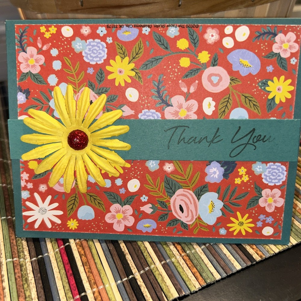 Handmade Thank You Card