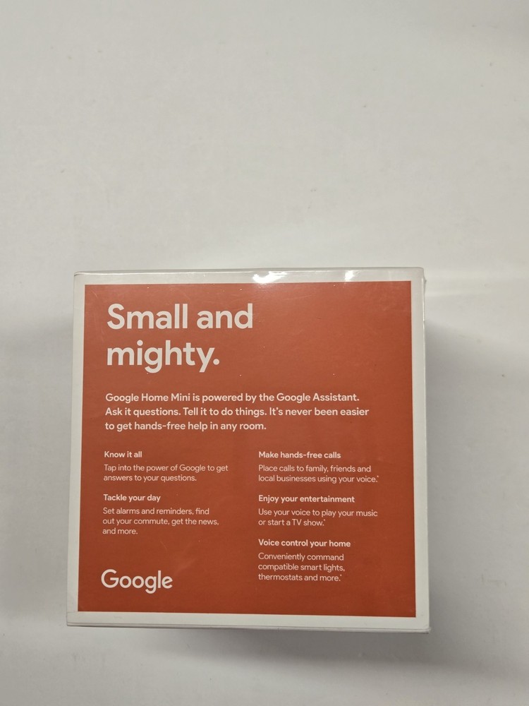 Google Home Mini - First Generation Coral New Sealed