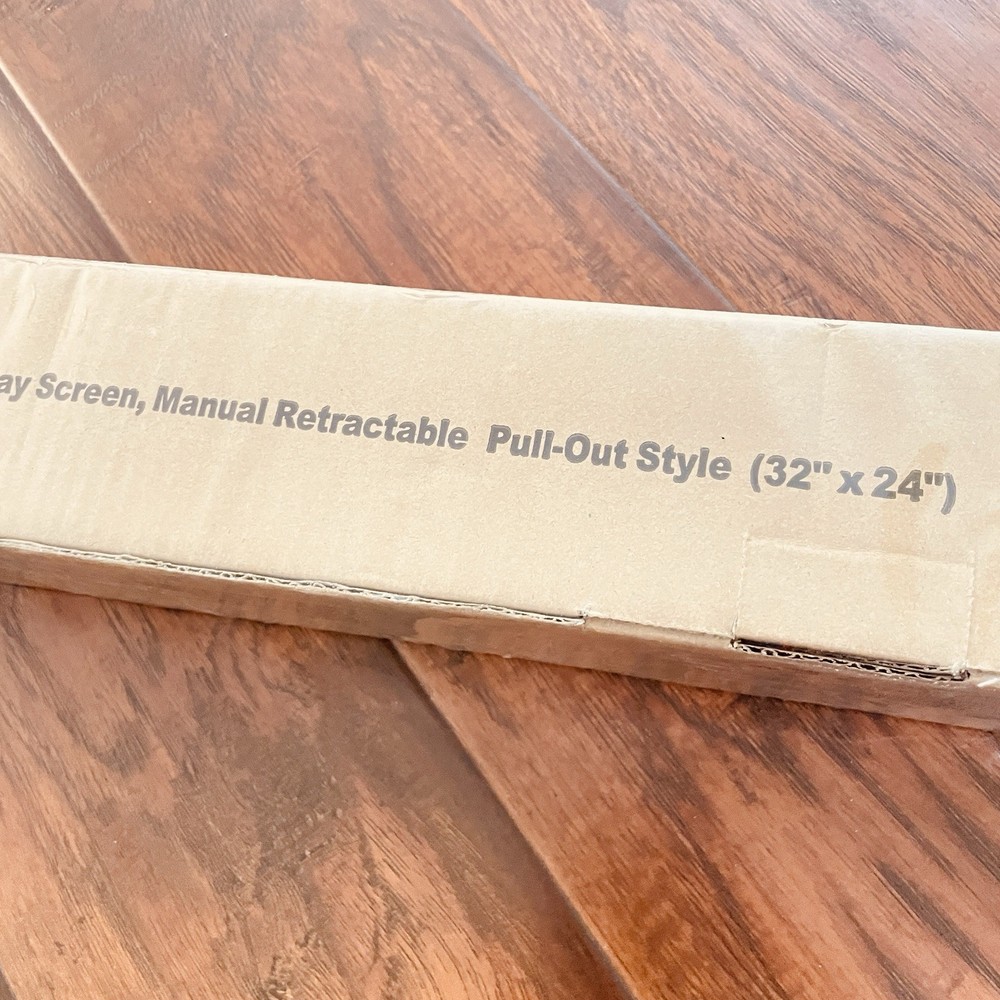 Pyle 40" Projector Viewing Display Screen-Pull-Out Style (32'' x 24'')