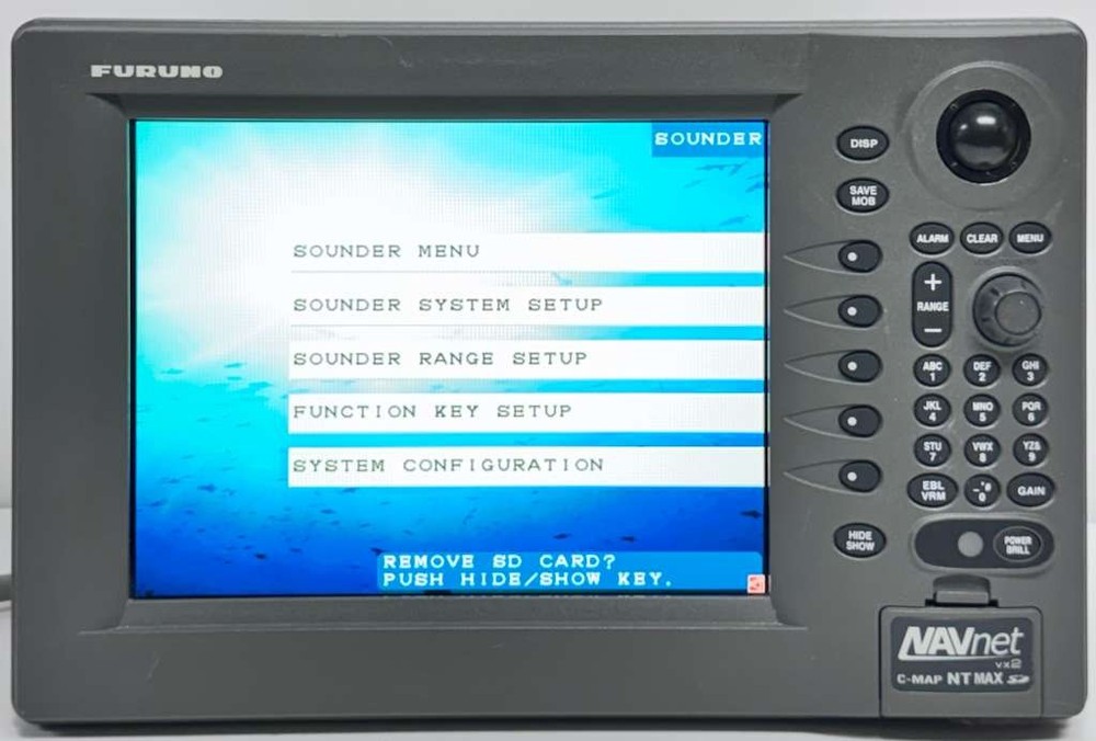 Furuno RDP 149 VX2 10" Navnet GPS Radar Chartplotter Display C-Map Clean