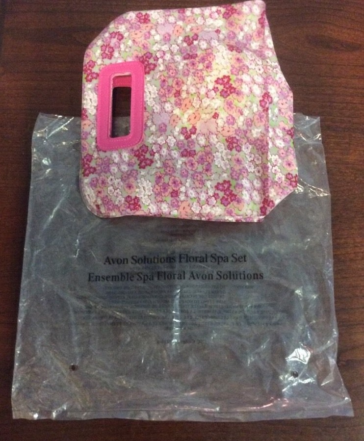 Avon Solutions Floral Spa Bag PVC