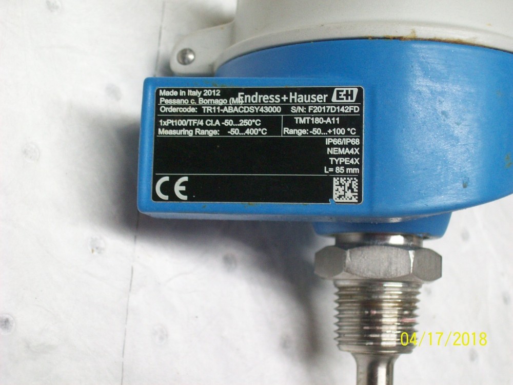 ENDRESS+HAUSER TR11-ABACDSY43000 TRANSMITTER
