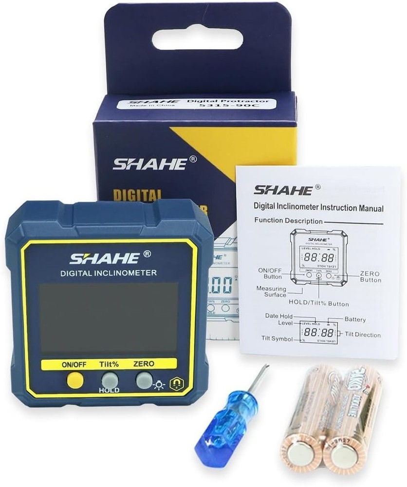 DIGITAL Angle Gauge Magnetic Protractor